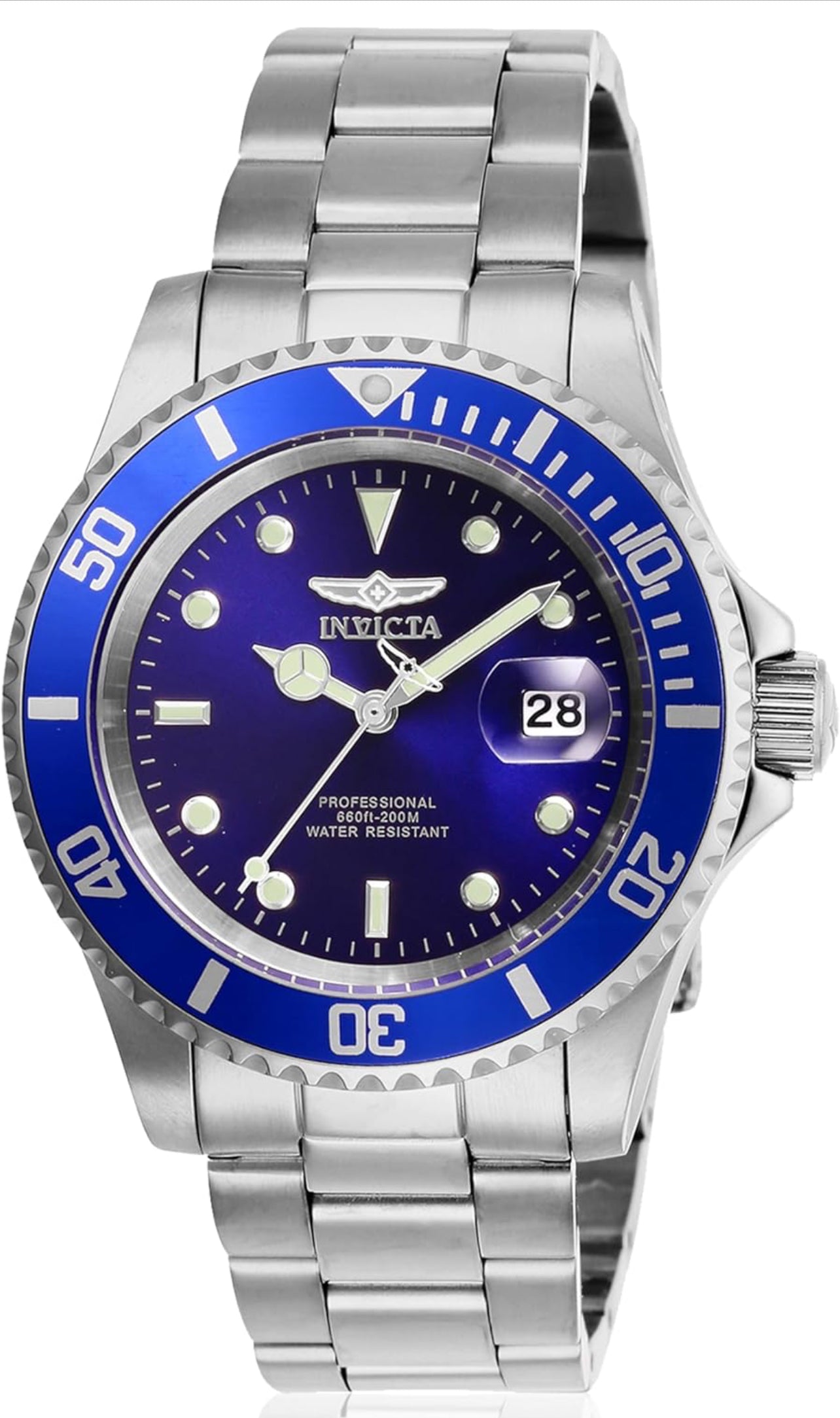 RELOJ PARA HOMBRE INVICTA PRO DIVER 26971 - AZUL, ACERO