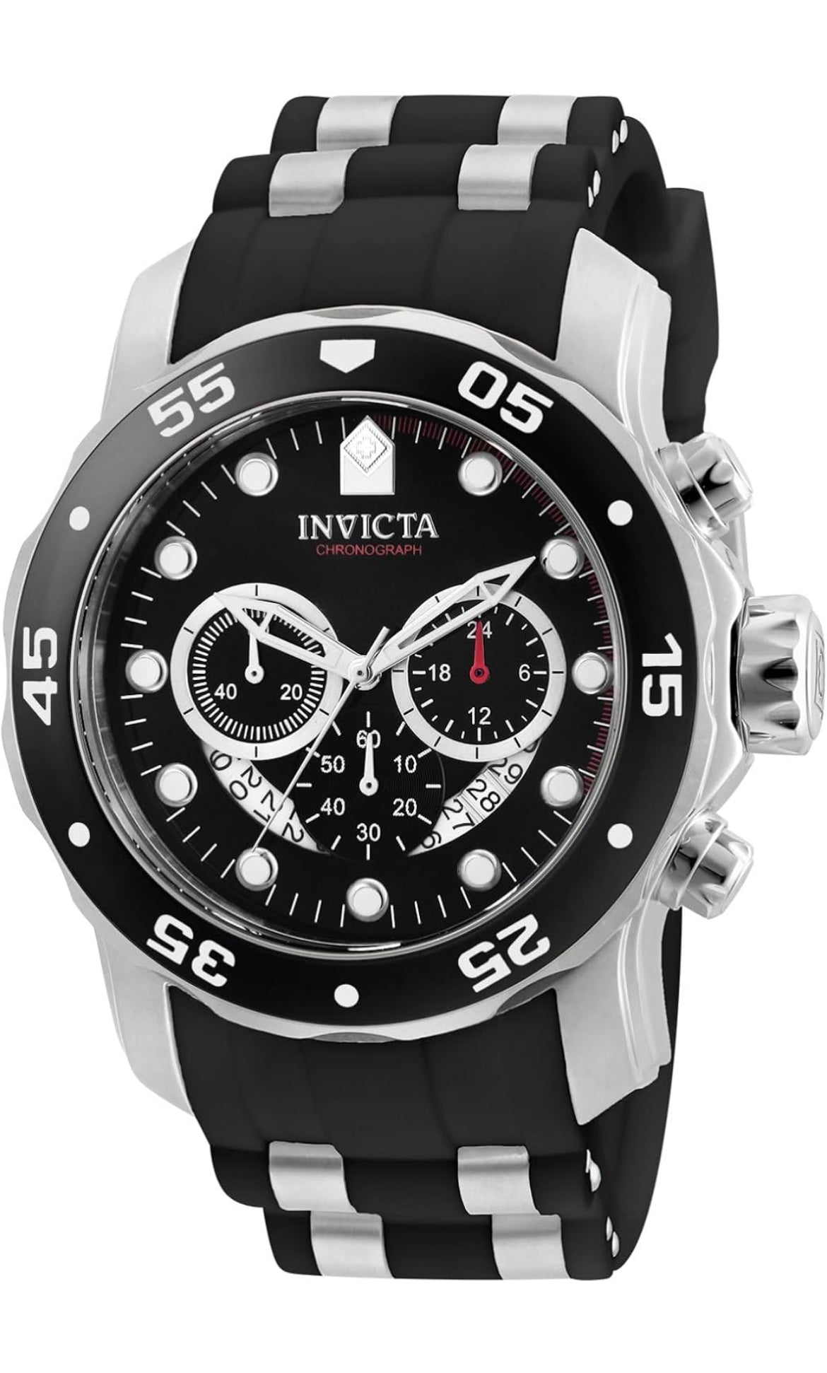 INVICTA PRO DIVER 6977 - PLATEADO, NEGRO