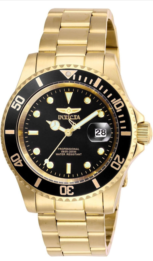 RELOJ HOMBRE PRO DIVER HOMBRE 26975 - DORADO, NEGRO