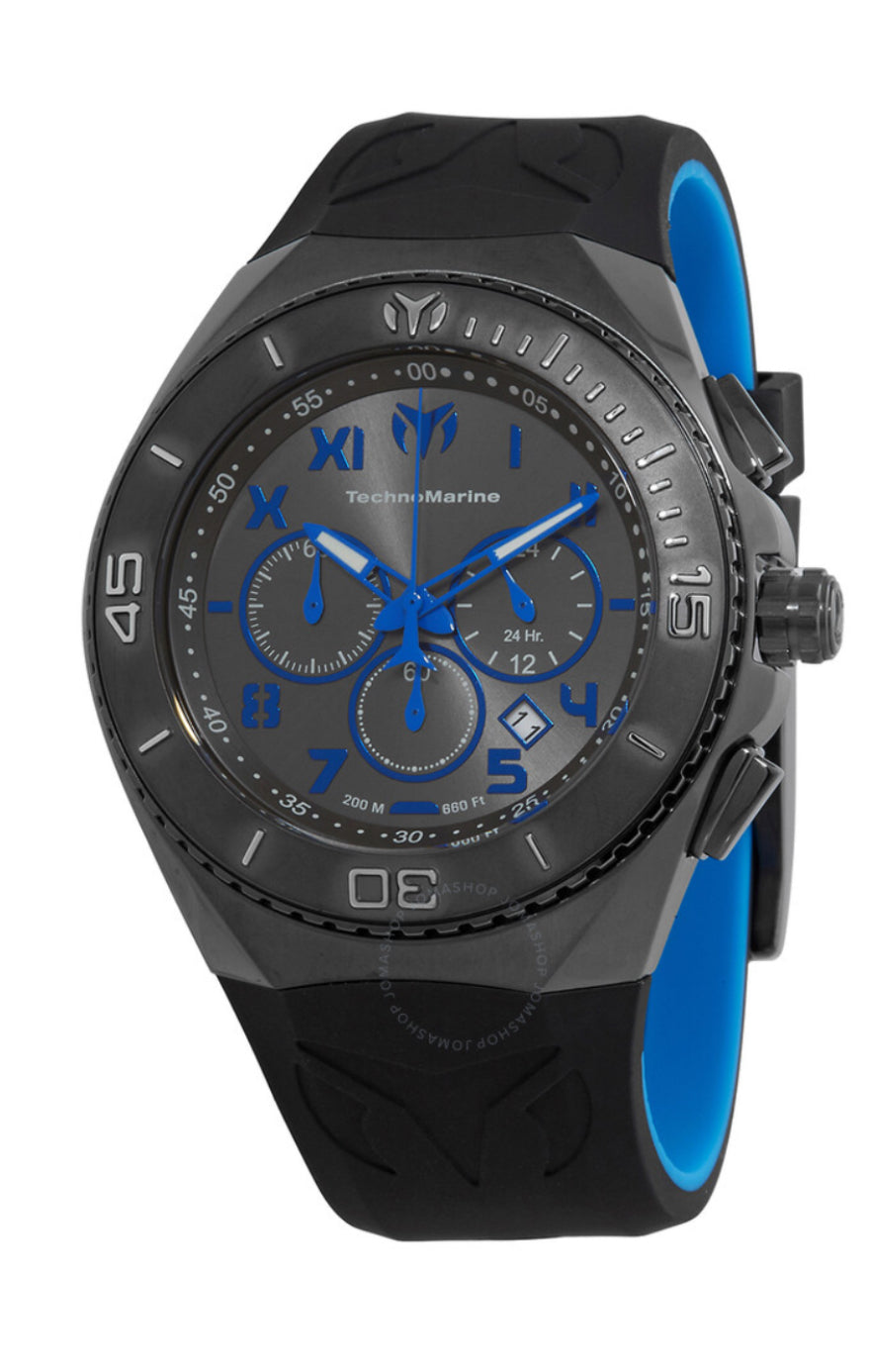 TECHNOMARINE MANTA TM-220019 - GUNMETAL, AZUL