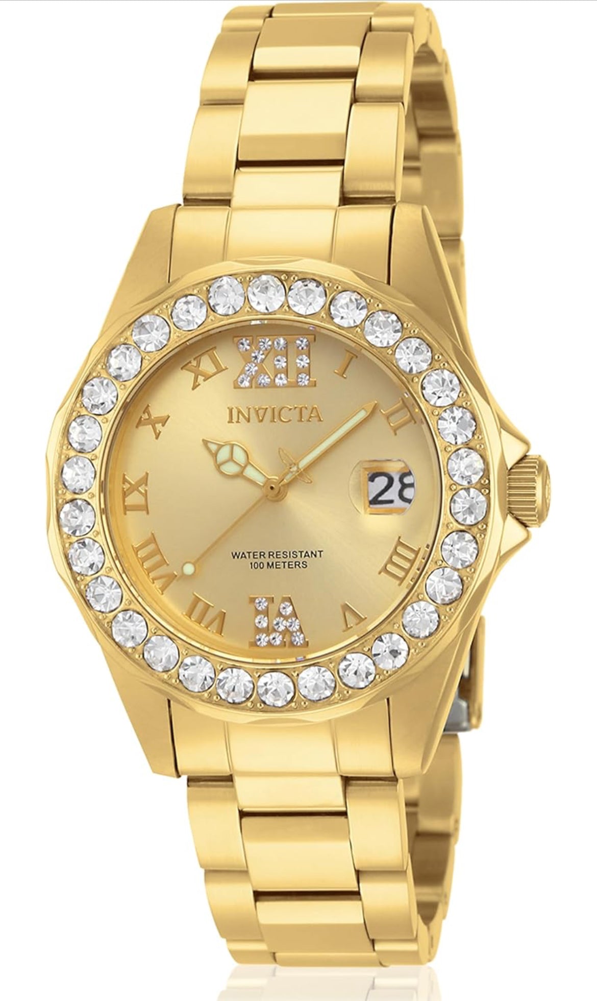 RELOJ PARA MUJER INVICTA PRO DIVER 15252 - DORADO